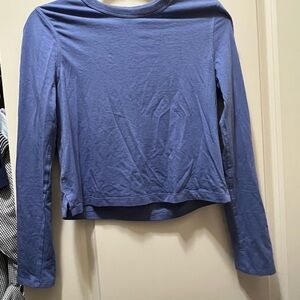 Lululemon Women's Blue Long Sleeve Top